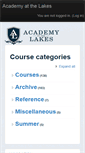 Mobile Screenshot of lms.academyatthelakes.org